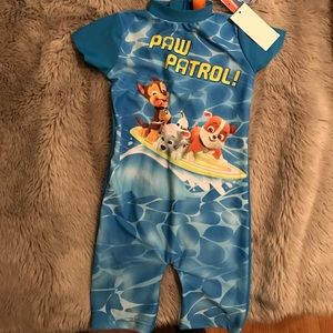 NWT toddler boy rash guard